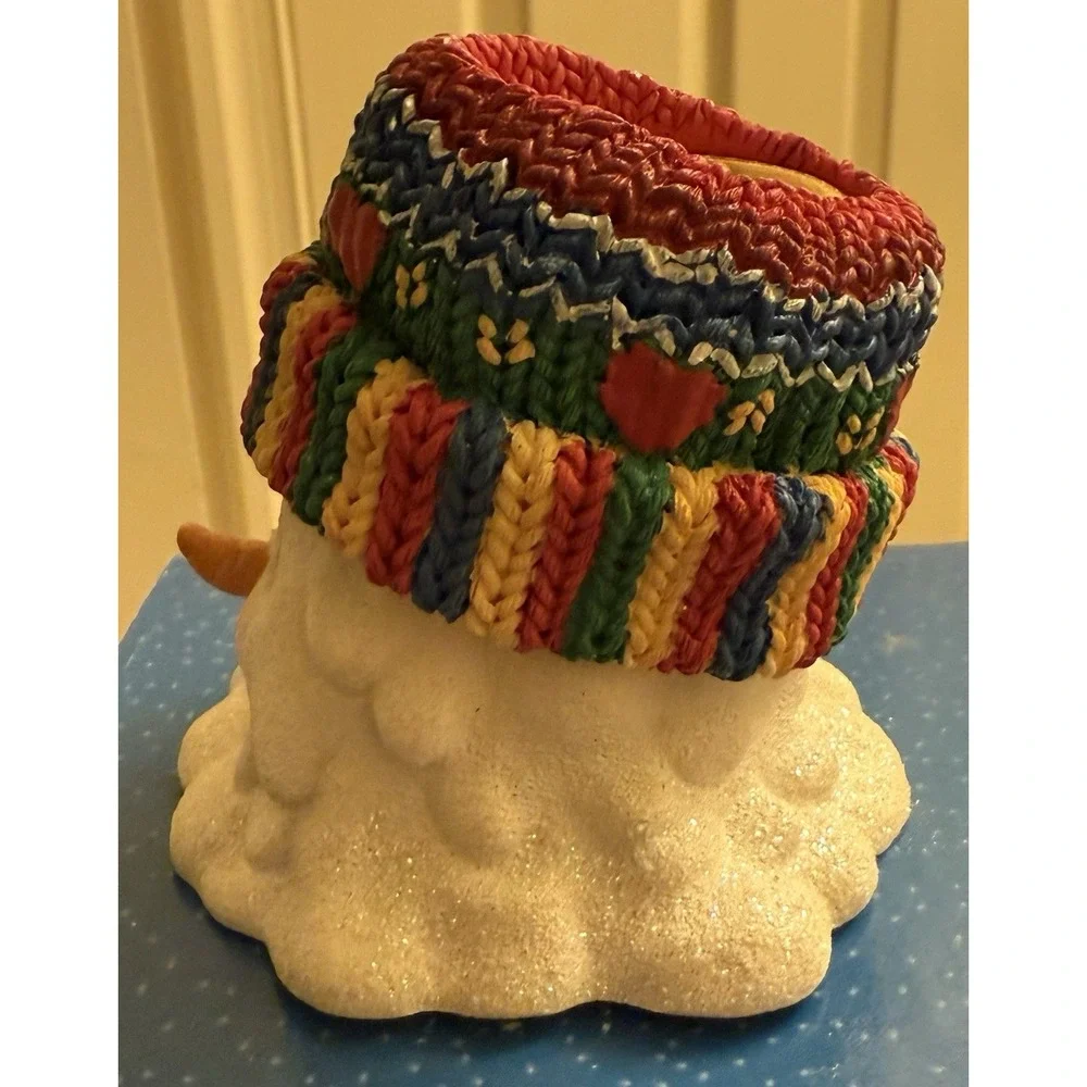Vintage Westland Snow‎ Friends Snowman Candle 1999 New Open Box Rare